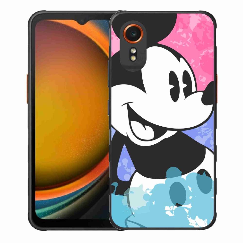Gél borítás mmCase Samsung Galaxy Xcover 7 készülékhez - mickey egér