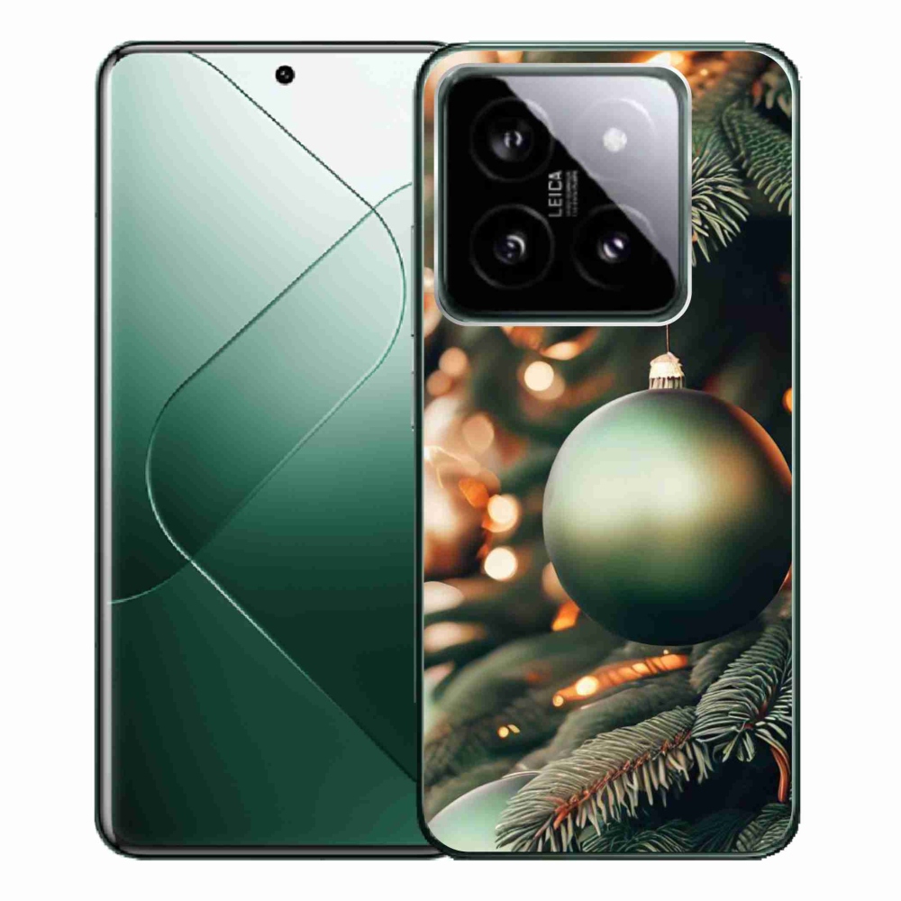 Gél borítás mmCase a Xiaomi 14 Pro számára - karácsonyi dekorációk 1