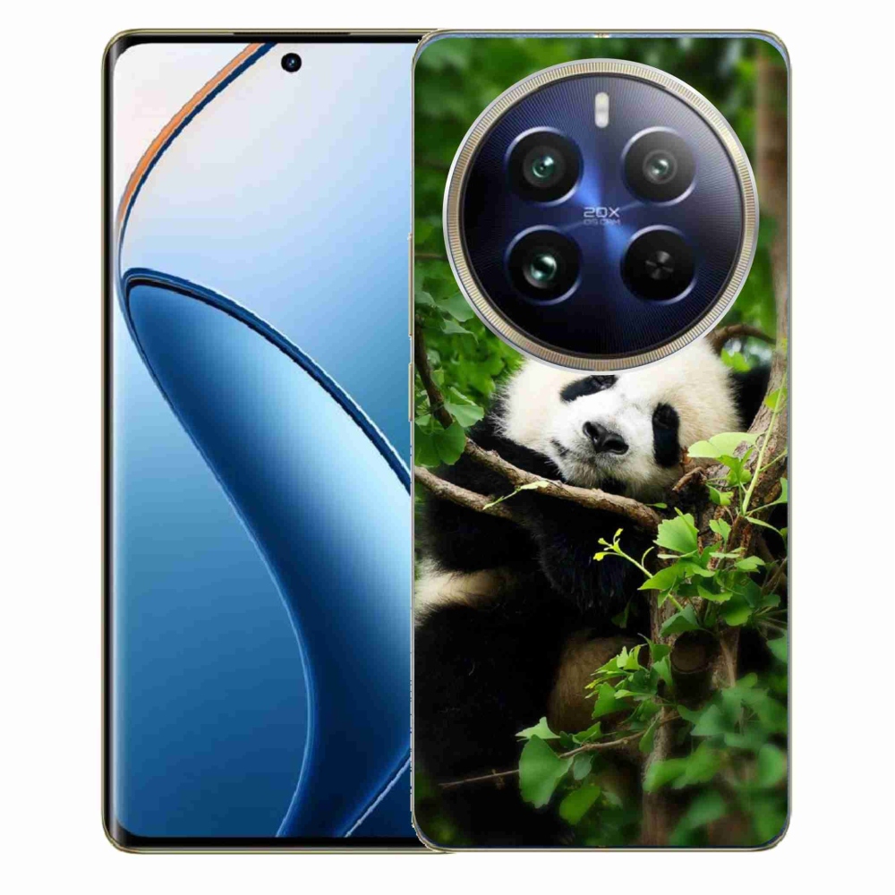 Gél borítás mmCase a Realme 12 Pro 5G/12 Pro+ 5G számára - panda
