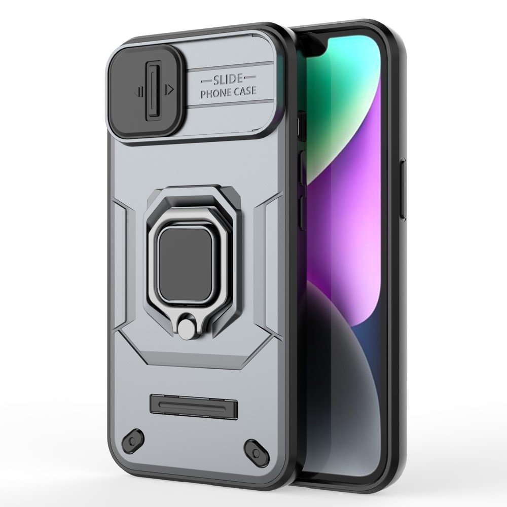 Ütésálló borítás iPhone 15 készülékhez - szürke