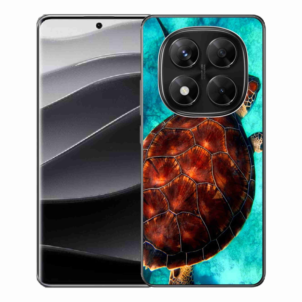 Gél borítás mmCase a Xiaomi Redmi Note 14 Pro 5G/Poco X7 5G számára - teknősbéka