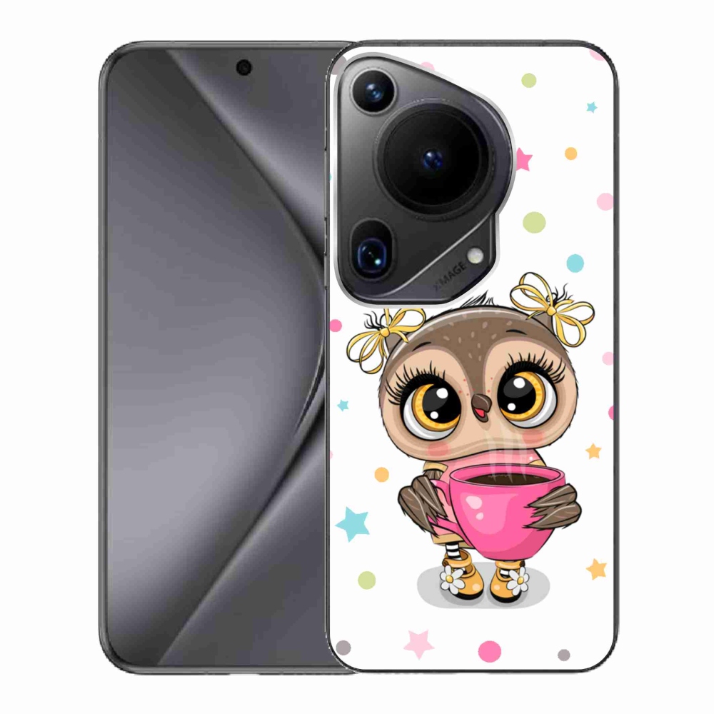 Gél borító mmCase a Huawei Pura 70 Ultra készülékhez - rajzfilm bagoly