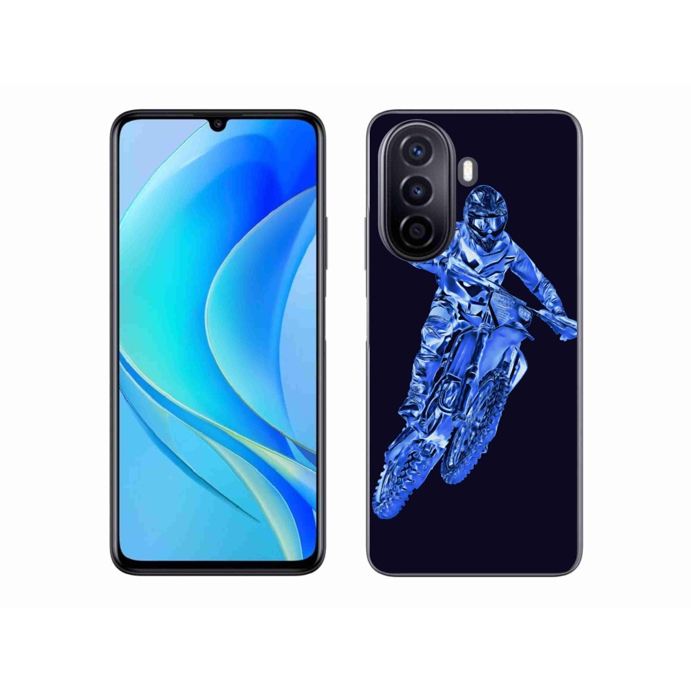 Gél borítás mmCase a Huawei Nova Y70 készülékhez - motocross 1