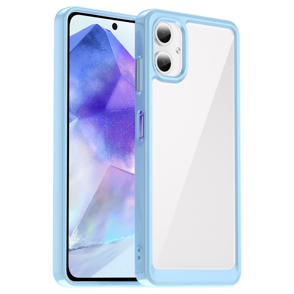 Gél tok fix hátlappal Samsung Galaxy A06 4G - kék