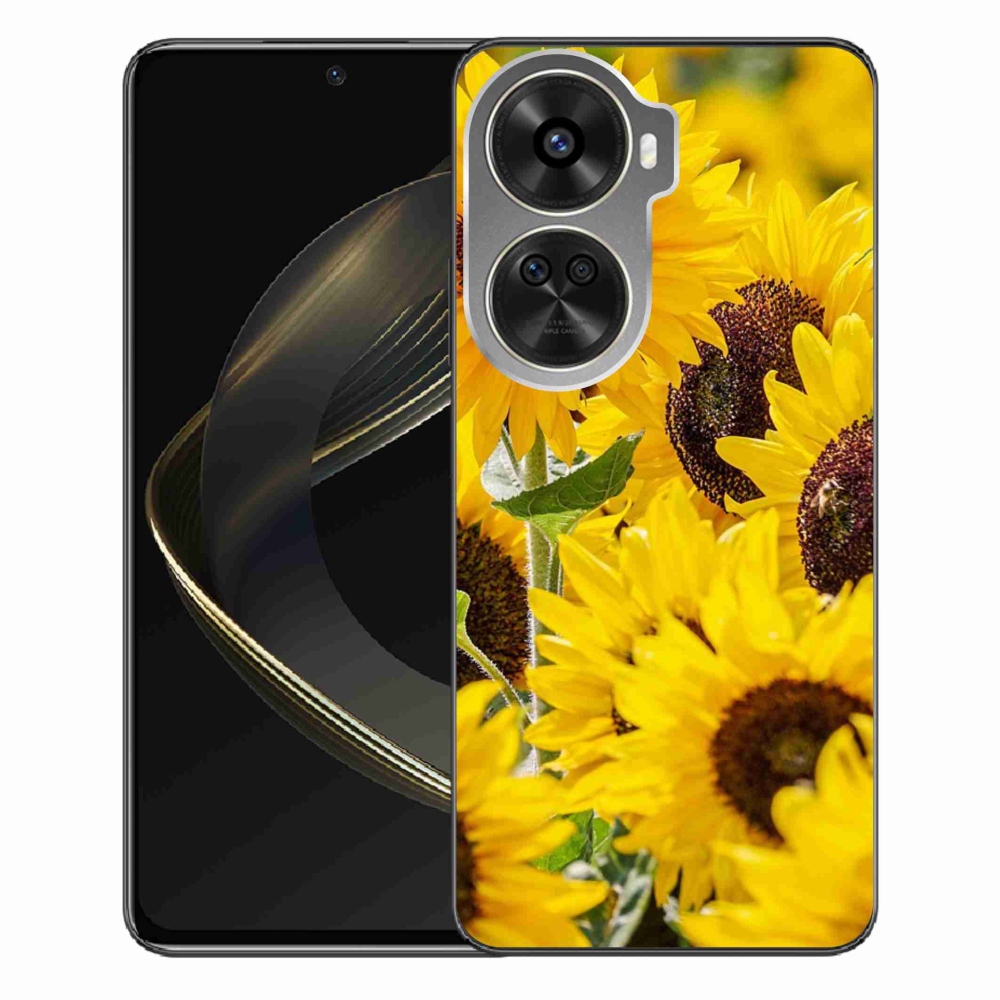 Gél borítás mmCase a Huawei Nova 12 SE-hez - Napraforgó