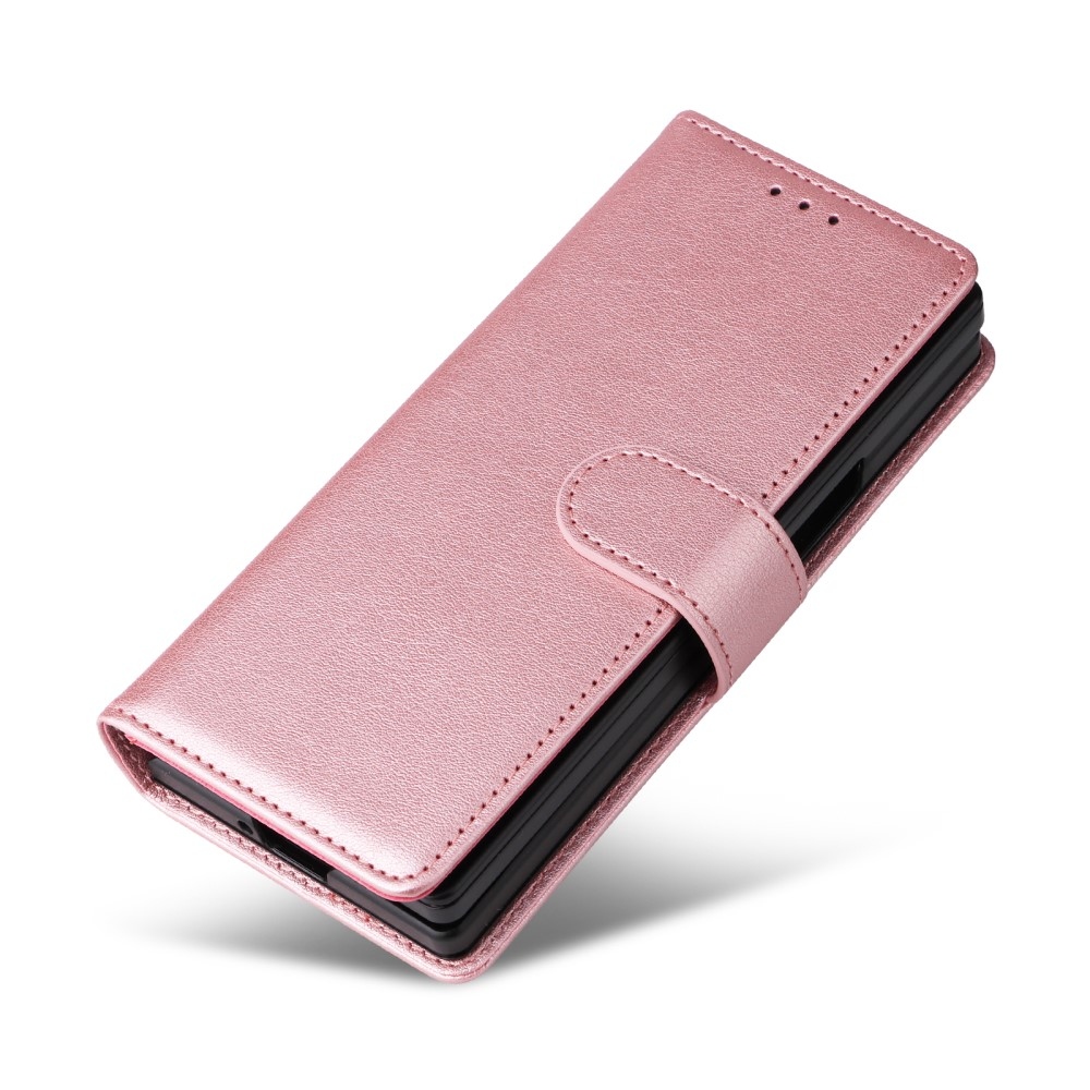 Tárcás könyvtáska Samsung Galaxy Z Fold6 5G - rózsa arany
