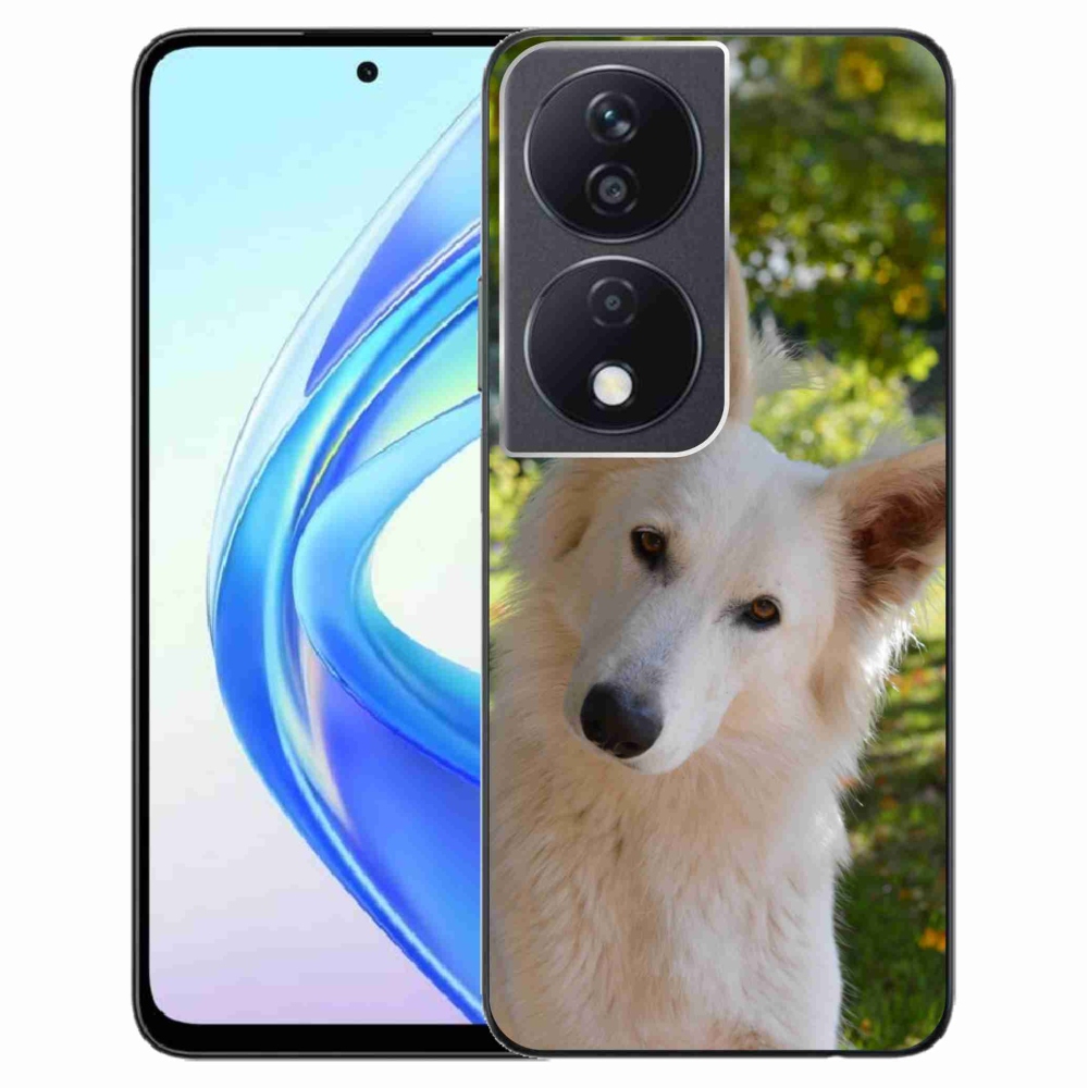 Gél borítás mmCase a Honor X7b/Honor 90 Smart készülékhez - Fehér svájci juhász 1