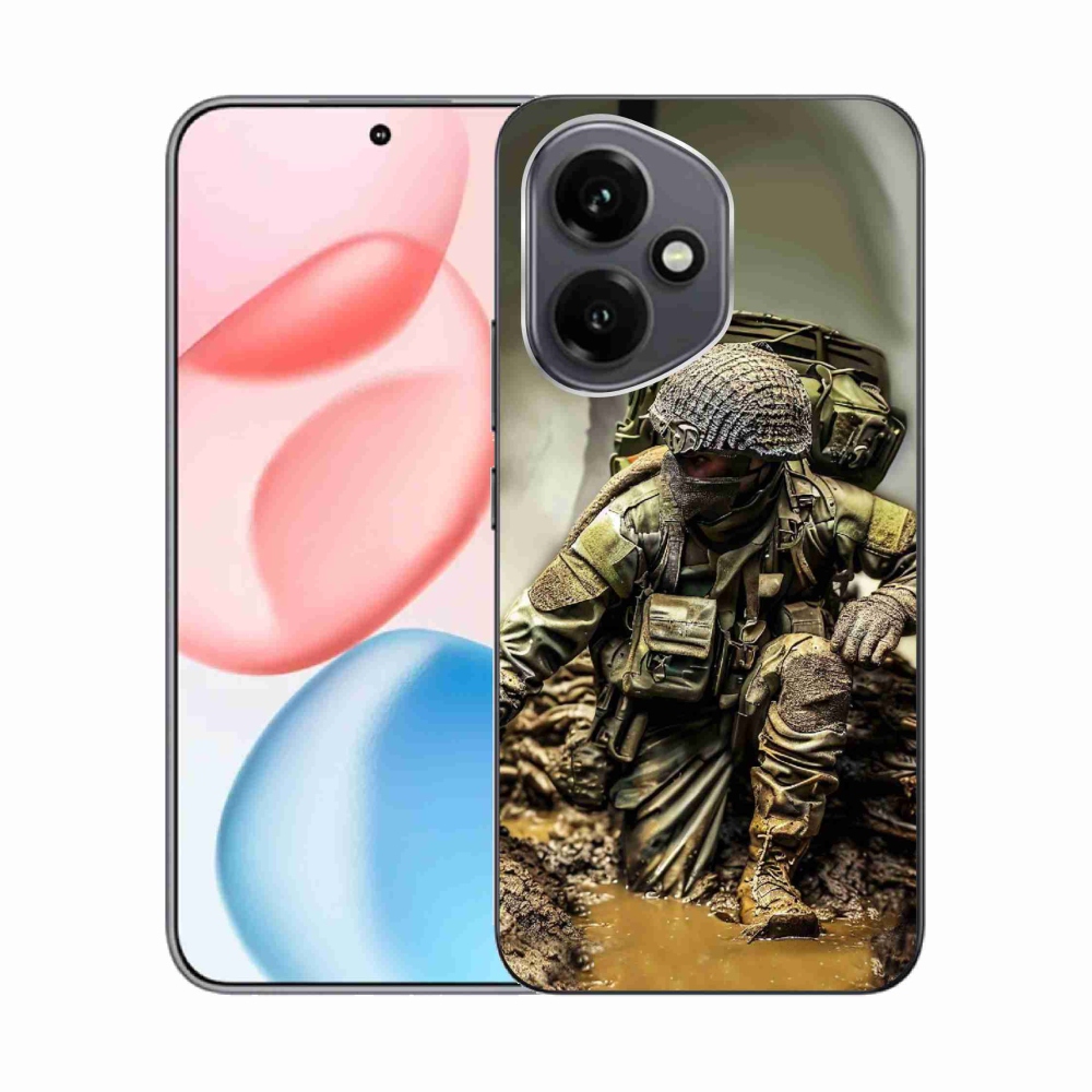 Zselés borítás mmCase a Honor 400-hoz - katona