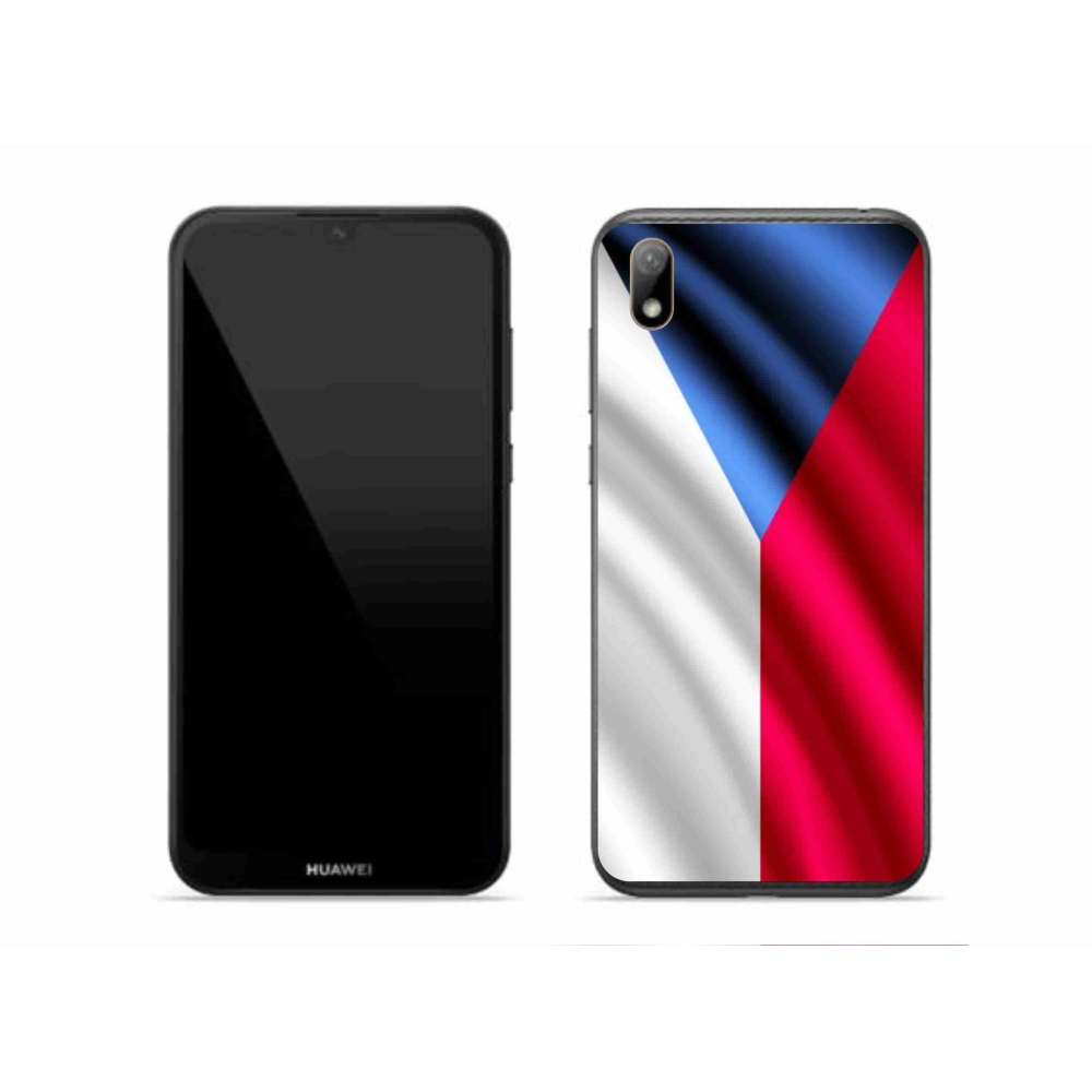 Gél borítás mmCase mobilhoz Huawei Y5 (2019) - cseh zászló
