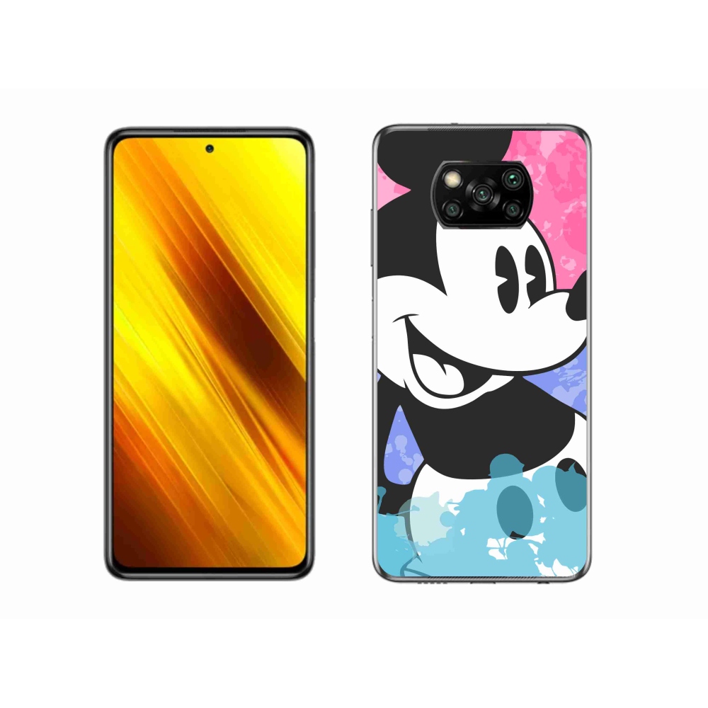 Gél borítás mmCase a Xiaomi Poco X3 Pro készülékhez - mickey egér