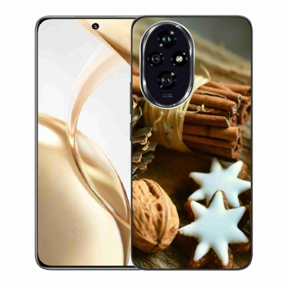 Zselés borítás mmCase a Honor 200 5G számára - fahéj és mézeskalács