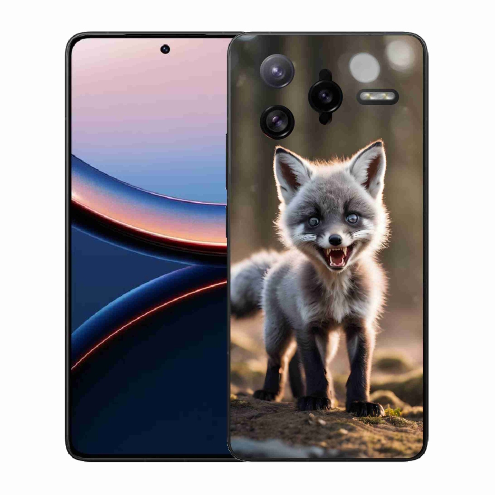 Gél borítás mmCase a Xiaomi Poco F7 Ultra számára - angry fox