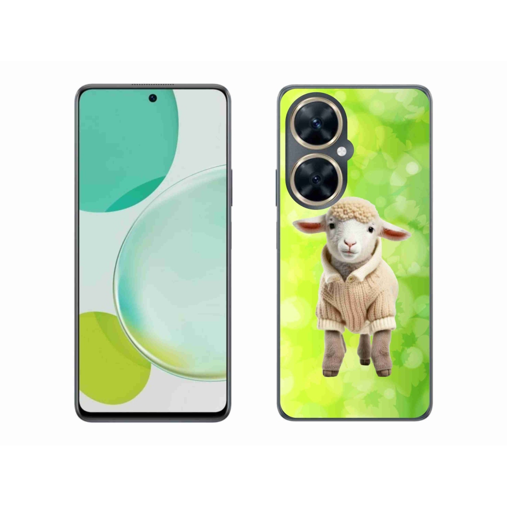 Gél borítás mmCase a Huawei Nova 11i készülékhez - bárány pulóverben