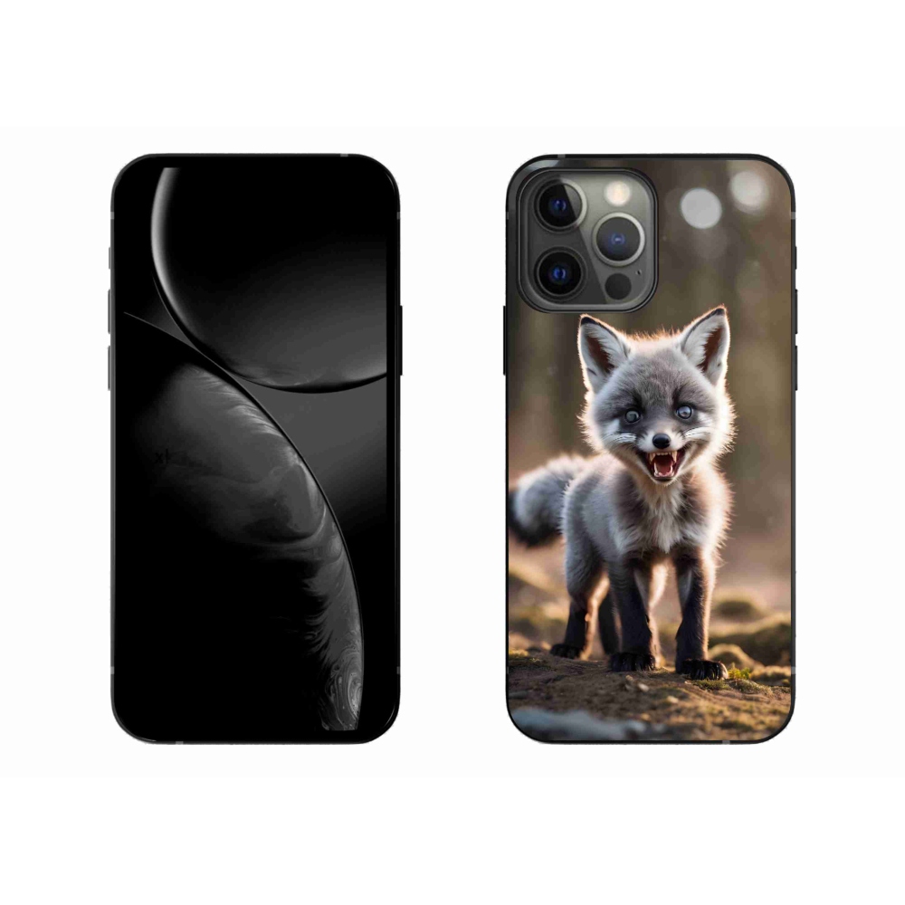 Gél védőburkolat mmCase iPhone 13 Pro Max készülékhez - angry fox
