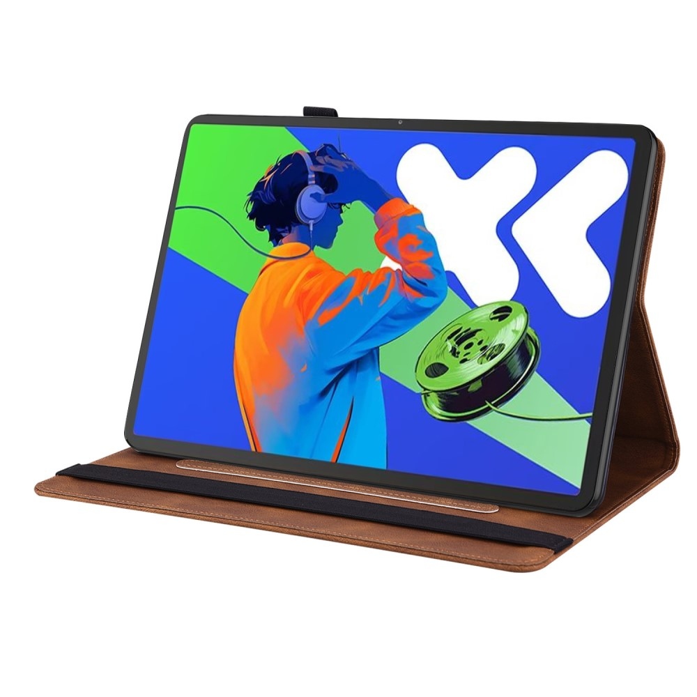 Pillangó táblagép tok Lenovo Idea Tab Pro 12.7 - barna