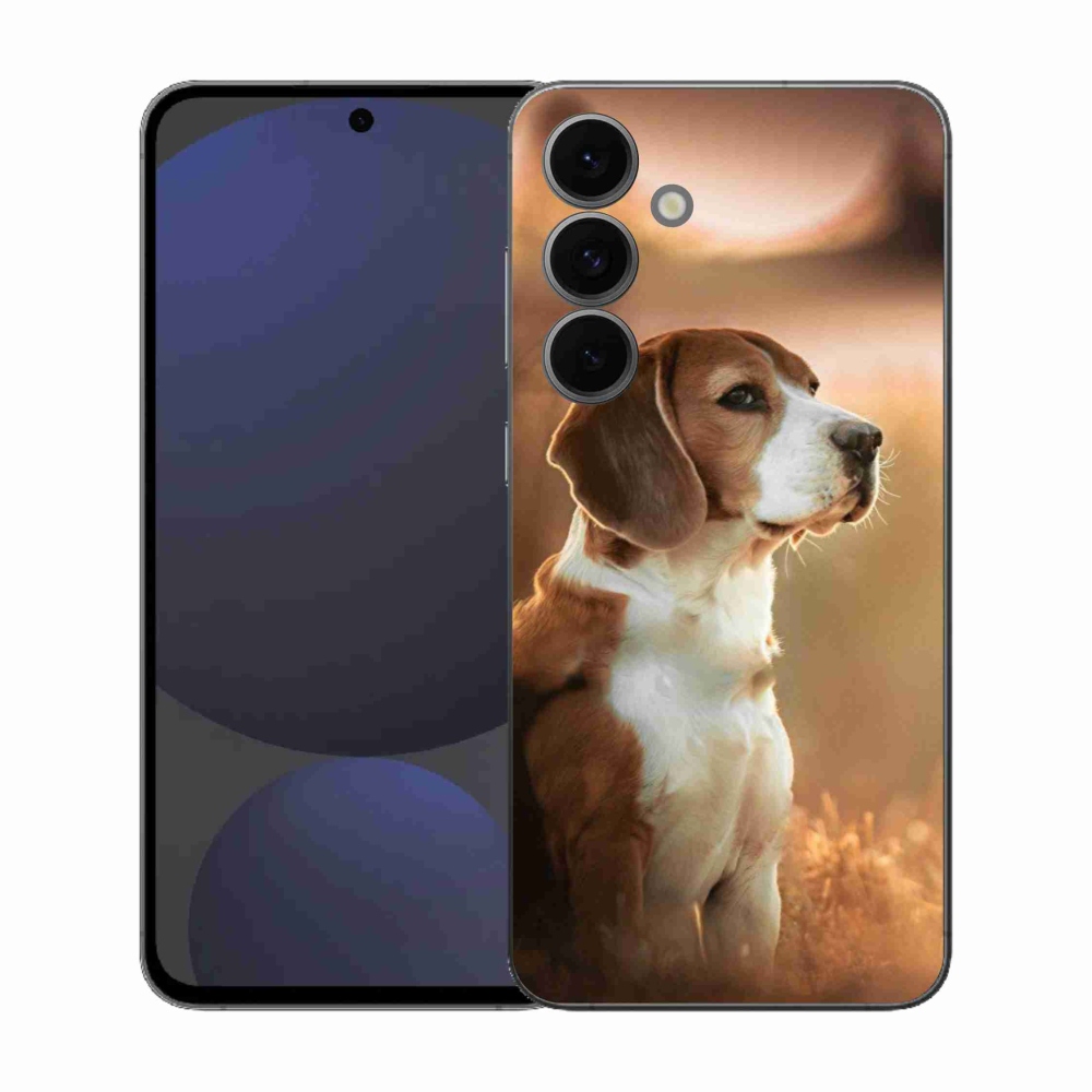 Gél védőhuzat mmCase Samsung Galaxy S25 FE készülékhez - bézs színű