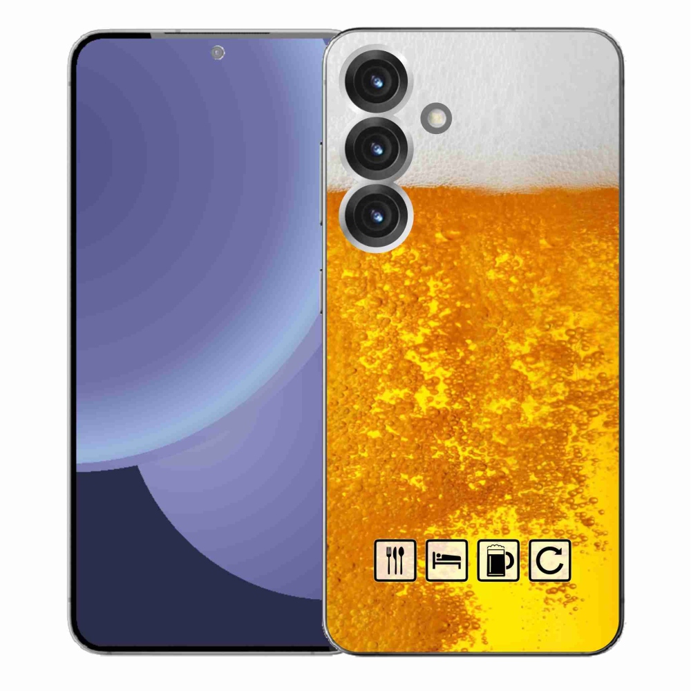 Gél borítás mmCase Samsung Galaxy S25+ - sör motívum 3