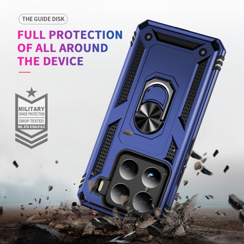 Gyűrűk tartós borító Xiaomi 15 - kék