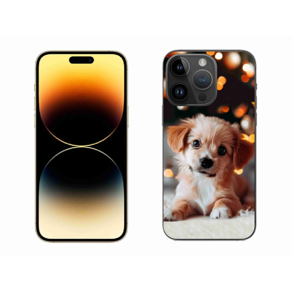 Zselés borítás mmCase iPhone 14 Pro Max készülékhez - kölyökkék