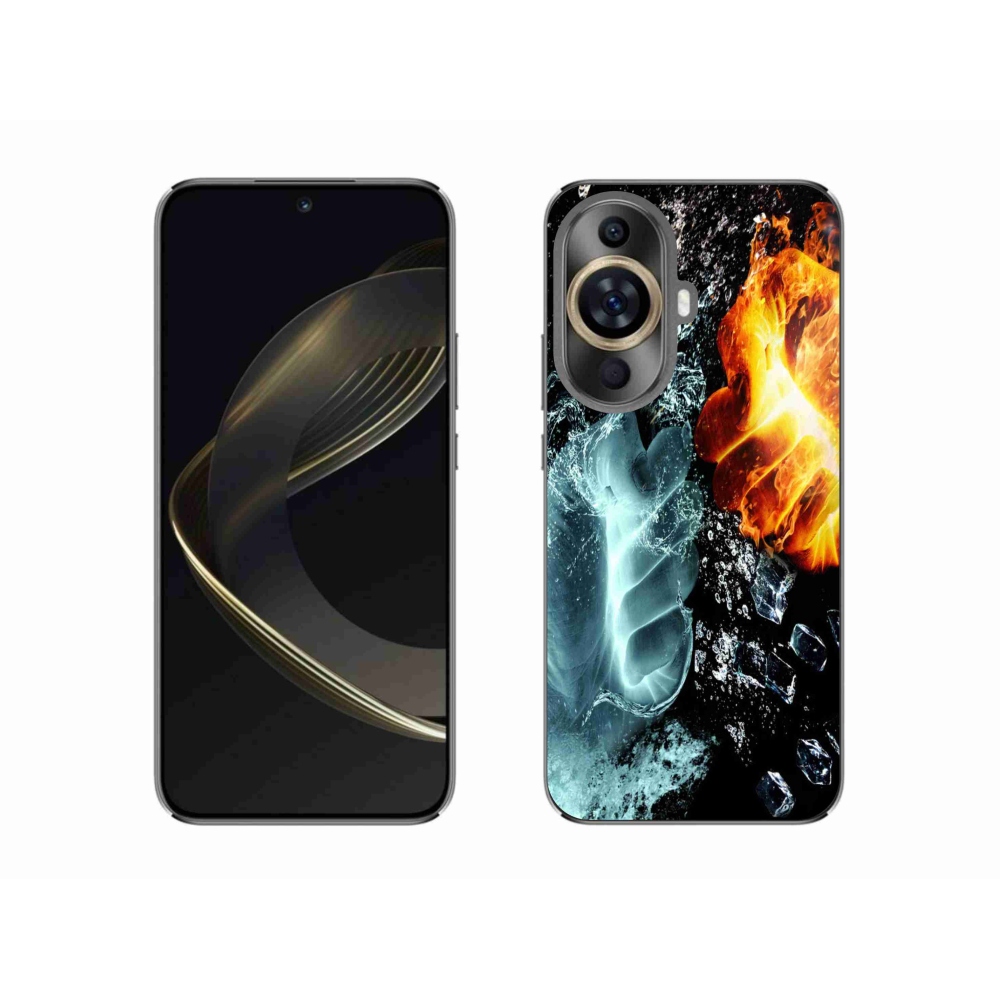 Gél borítás mmCase a Huawei Nova 11-hez - víz és tűz