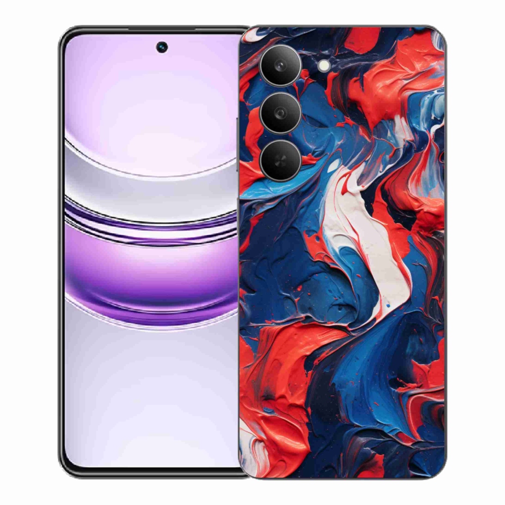 Gél borító mmCase a Realme 14x 5G számára - absztrakt motívum 7