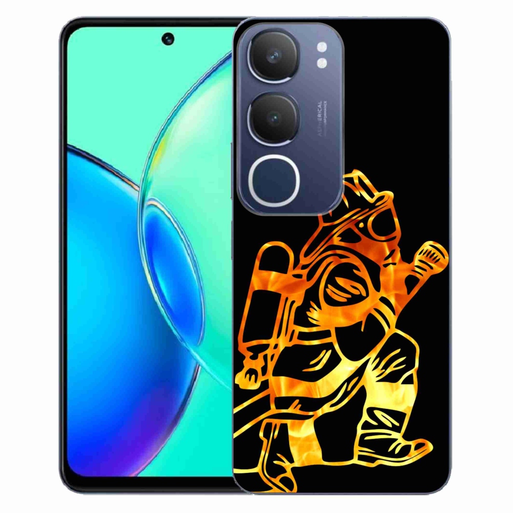 Gél borítás mmCase a Vivo Y19s készülékhez - tűzoltó 1