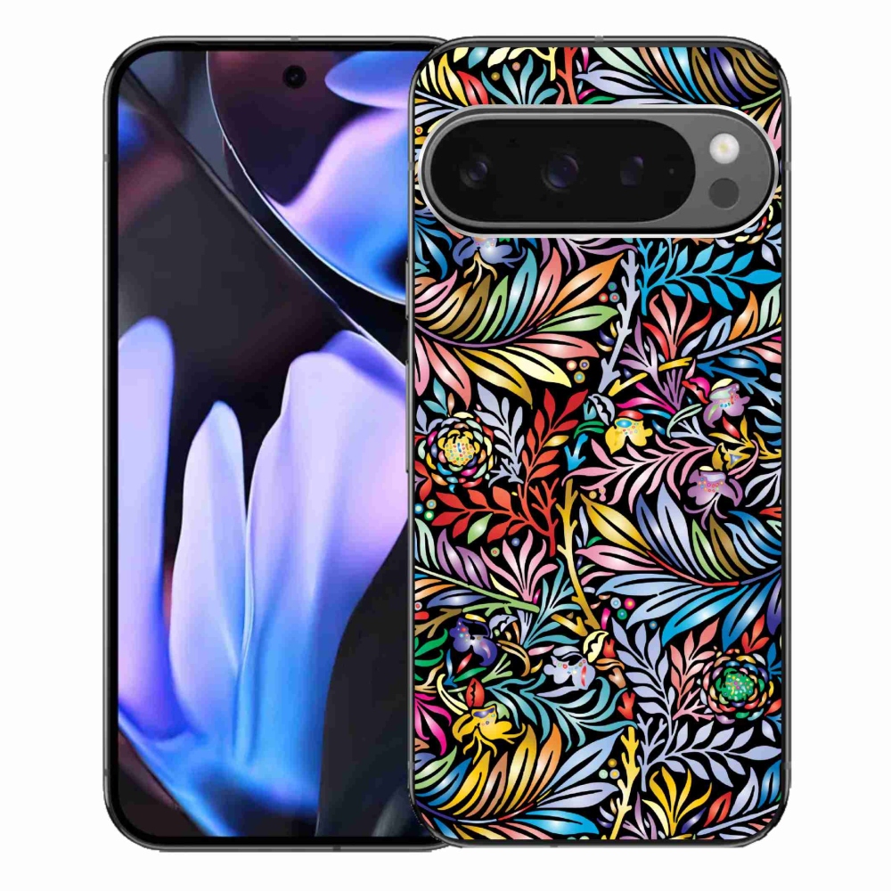 Gél borítás mmCase a Google Pixel 9 Pro XL-hez - virágok 5