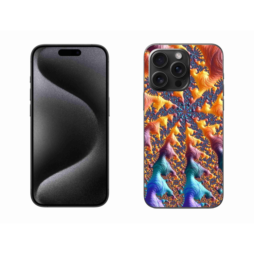 Gél borítás mmCase iPhone 15 Pro Max készülékhez - absztrakt motívum 23