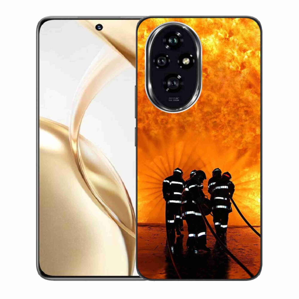 Zselés borítás mmCase a Honor 200 5G készülékhez - tűz