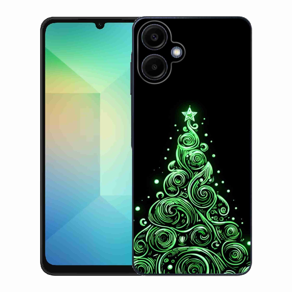 Gél borítás mmCase Samsung Galaxy A06 4G - neon karácsonyfa 3