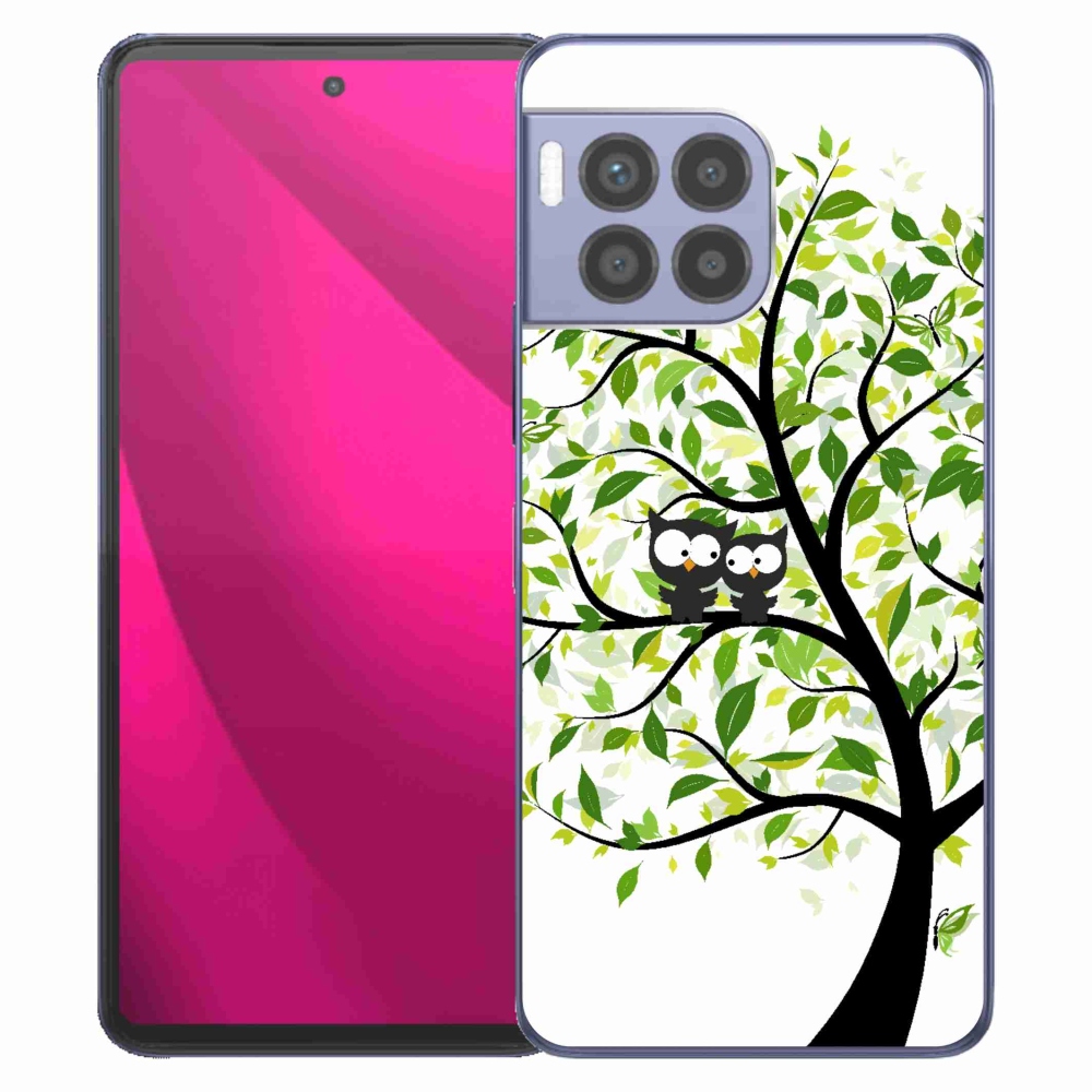 Zselés borítás mmCase a T-Mobile T Phone 2 Pro készülékhez - baglyok a fán