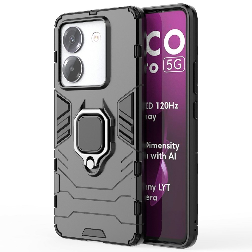 Guardy tartós borító a Xiaomi Poco M7 Pro 5G készülékhez - fekete