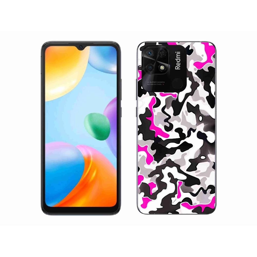 Gél borítás mmCase a Xiaomi Redmi 10C-hez - terepszínű minta 5