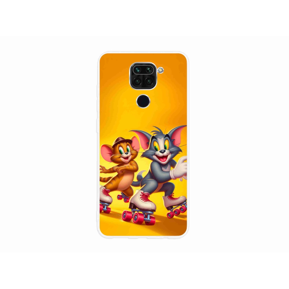 Gél borítás mmCase a Xiaomi Redmi Note 9-hez - tom and jerry