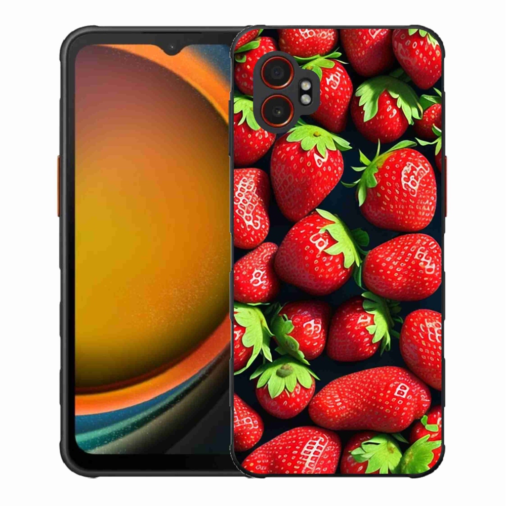 Gél borítás mmCase Samsung Galaxy Xcover 7 Pro készülékhez - szamóca