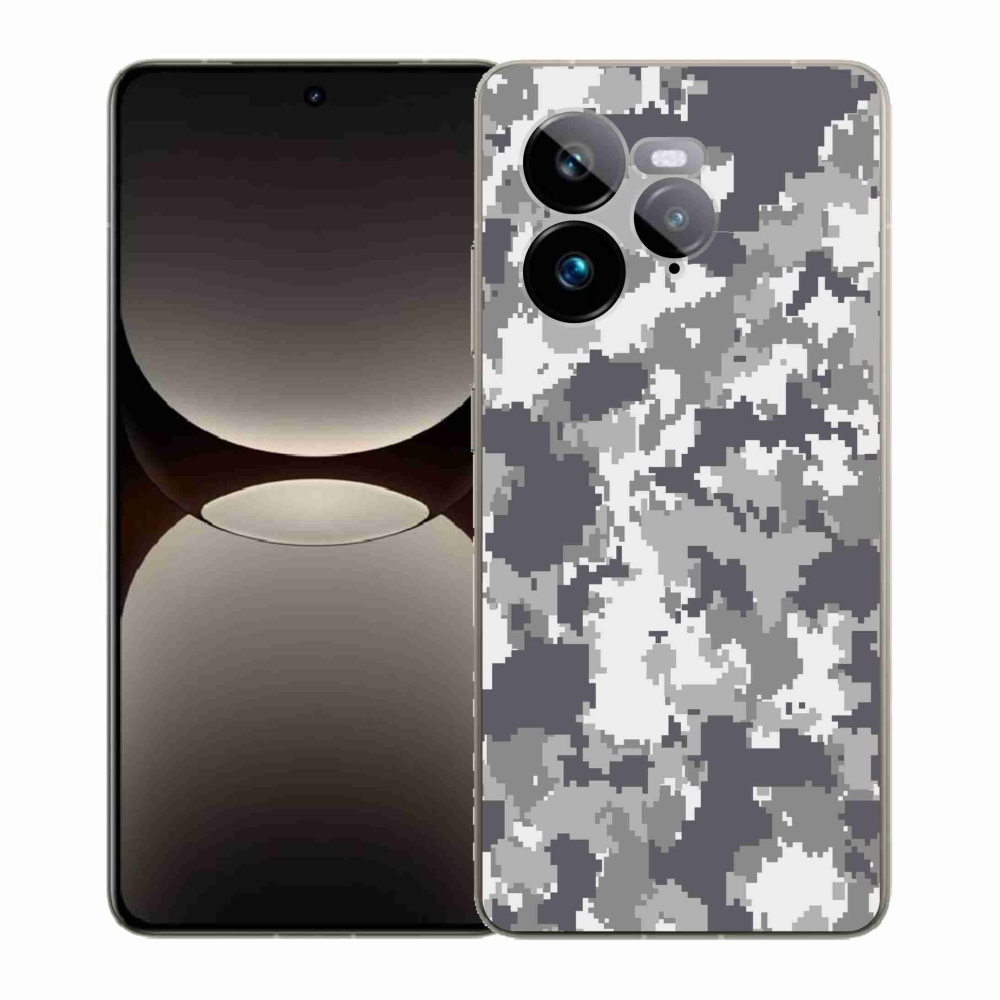 Gél borítás mmCase a Realme GT 7 Pro 5G számára - álcázó mintázat 2
