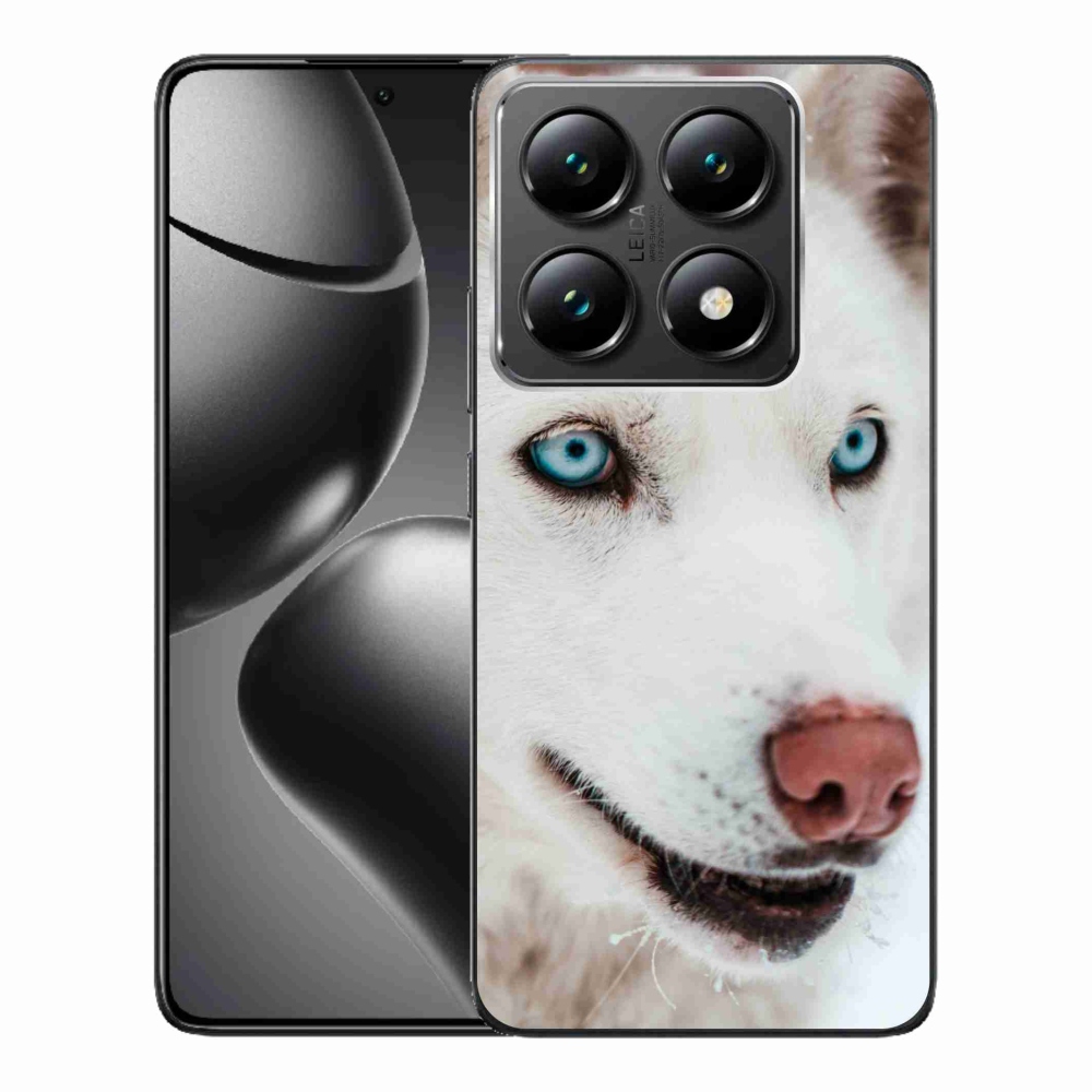Gél borítás mmCase a Xiaomi 14T Pro számára - kutyaszemmel nézve