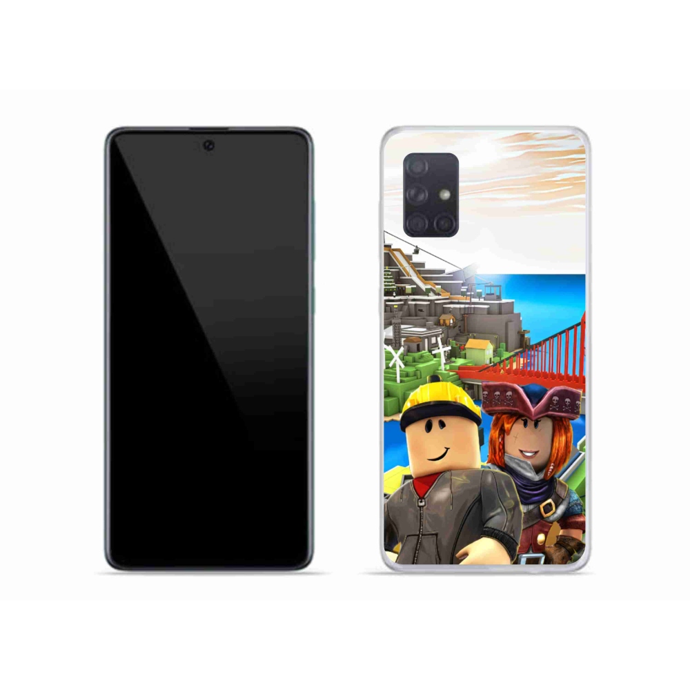 Zselés borítás mmCase Samsung Galaxy A71 - roblox 1