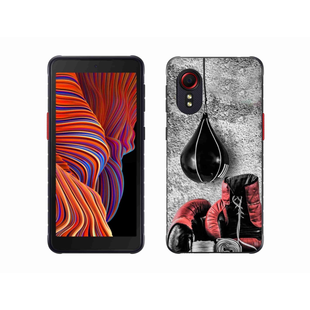 Gél borítás mmCase Samsung Galaxy Xcover 5 - bokszzsák és kesztyű - Samsung Galaxy Xcover 5 - bokszzsák és kesztyű
