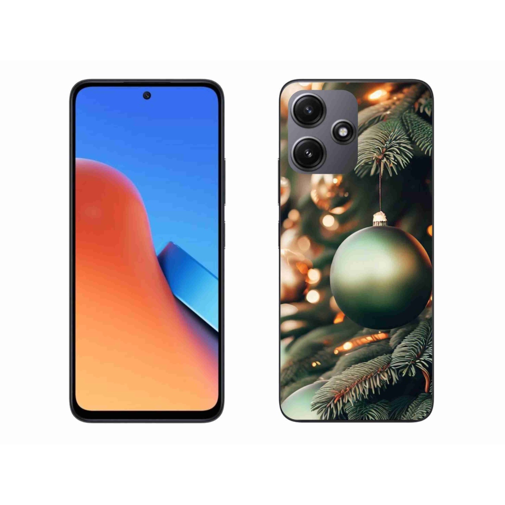 Gél borító mmCase a Xiaomi Redmi 12 5G számára - karácsonyi dekorációk 1