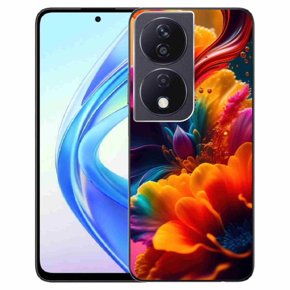 Zselés borítás mmCase a Honor X7b/Honor 90 Smart készülékhez - absztrakt motívum 2