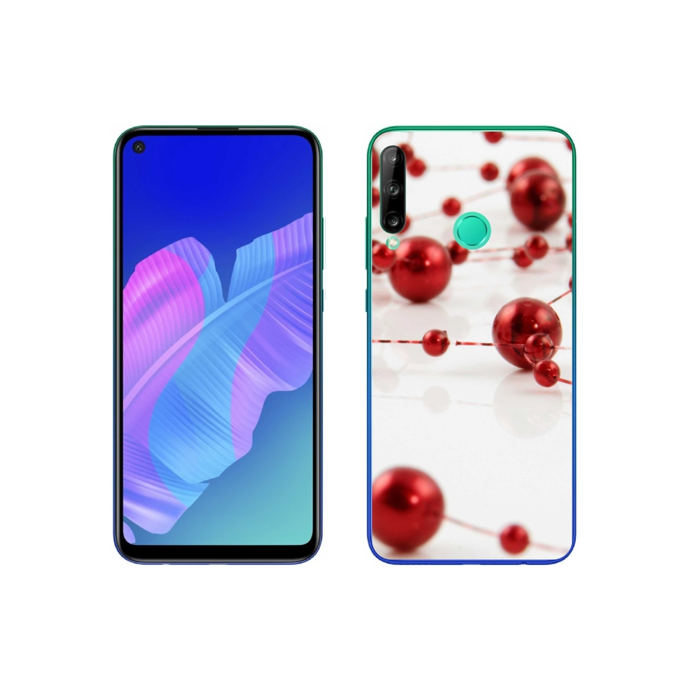 Gél borítás mmCase a Huawei P40 Lite E számára - karácsonyi lánc
