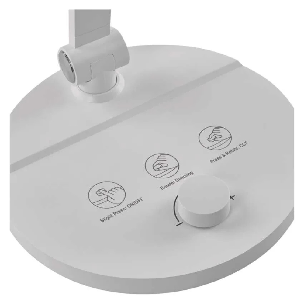 LED asztali lámpa CHARLES - fehér