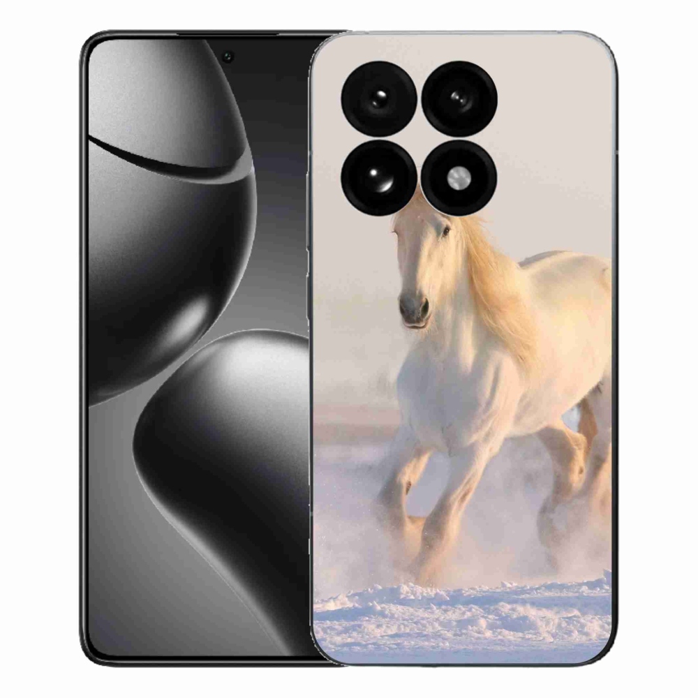 Gél borítás mmCase a Xiaomi 15T-hez - ló a hóban