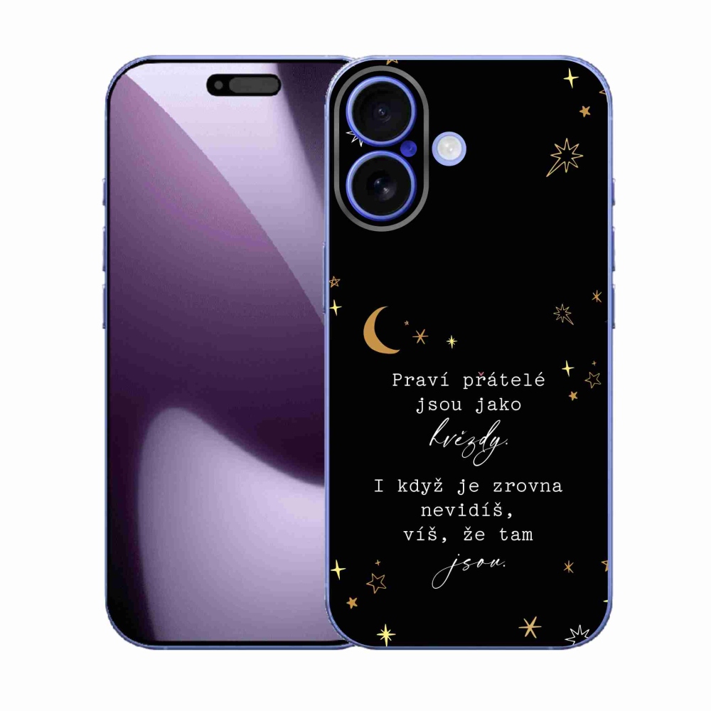 Gél borítás mmCase iPhone 17 - idézem 6 fekete háttér