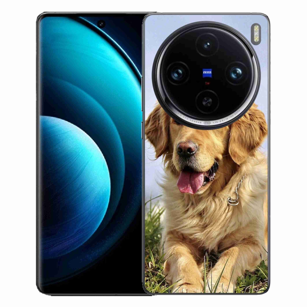 Gél tok mmCase a Vivo X100 Pro 5G készülékhez - arany retriever