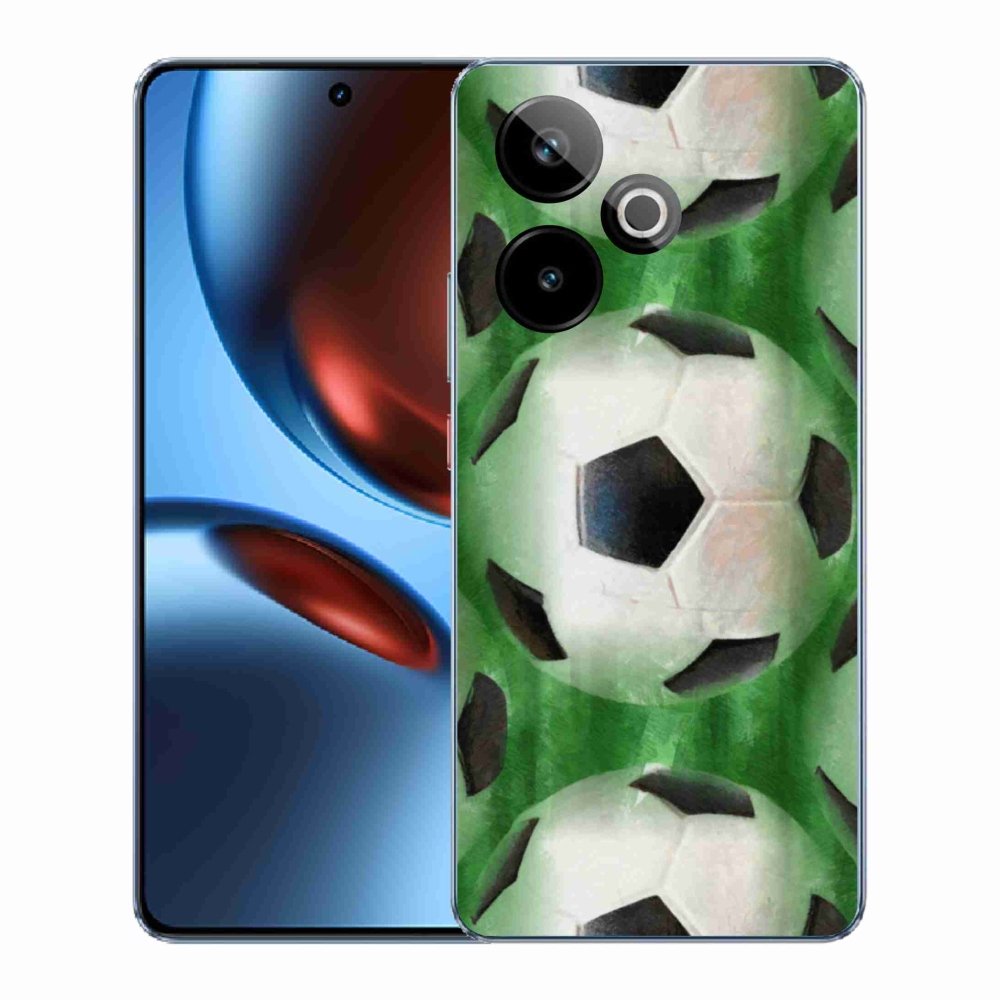 Gél borítás mmCase a Realme GT 7 5G/GT 7T 5G számára - focilabda