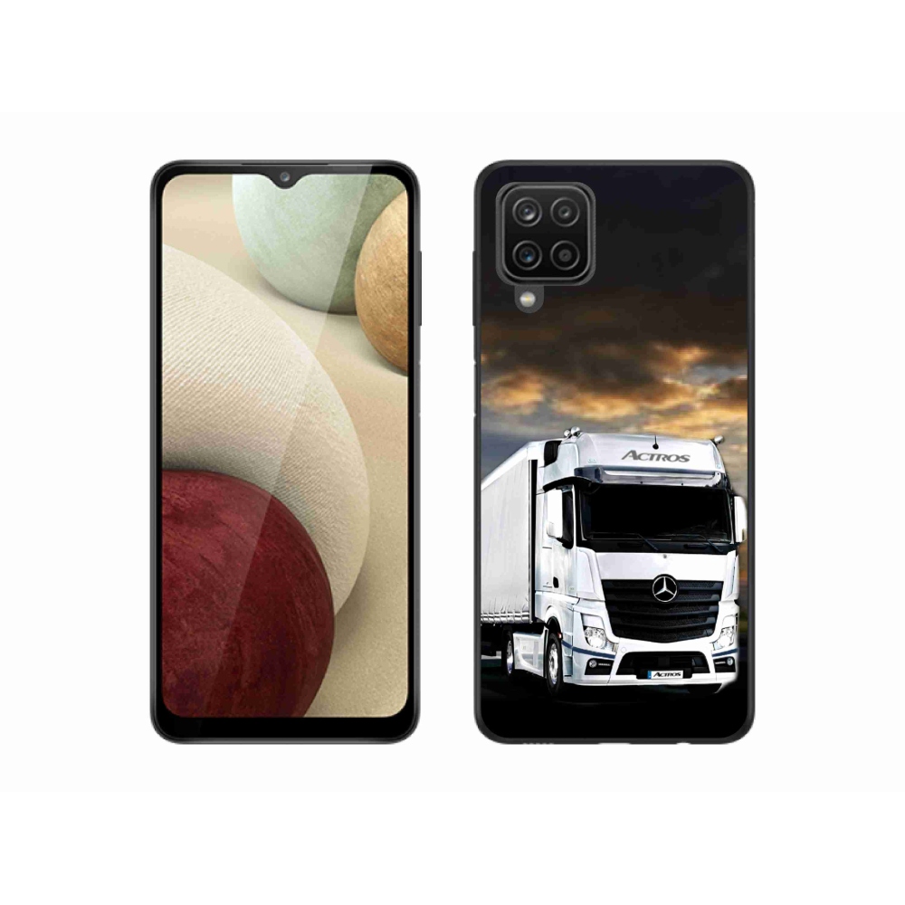 Gél borítás mmCase Samsung Galaxy A12 - teherautóhoz