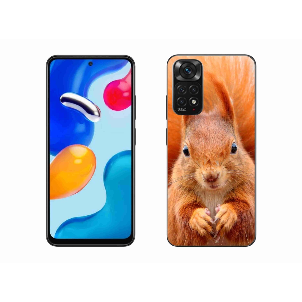Gél borítás mmCase a Xiaomi Redmi Note 11S 4G - mókushoz