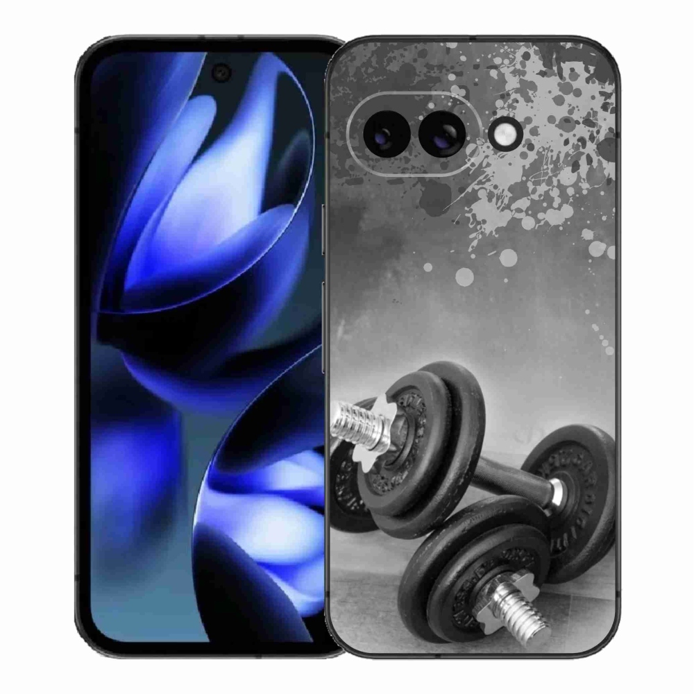 Gél borítás mmCase a Google Pixel 9a számára - súlyzók 1